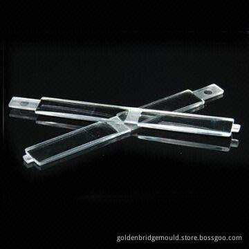 Plastic Injection Mold, Made of PMMA Material, with 1 x 2 Cavity